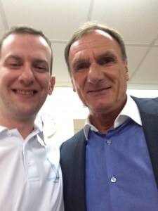 Aiden with Phil Thompson